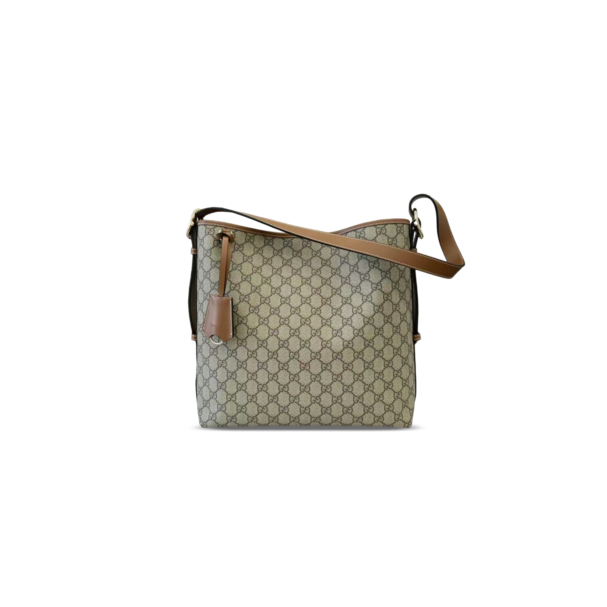 GUCCI GG EMBLEM MEDIUM SHOULDER BAG 847452 (30.5*30.5*9cm)
